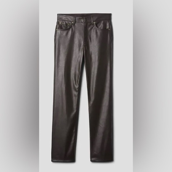 Gap Faux Leather Pant - Picture 3 of 9